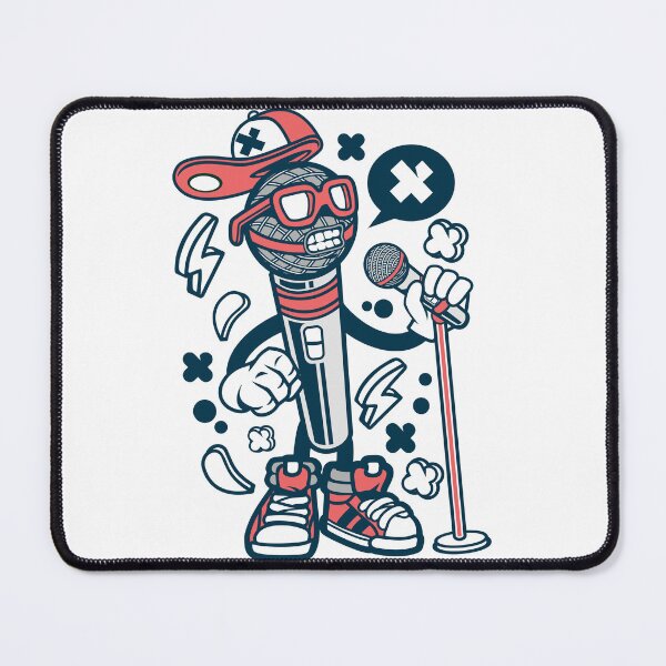 Item preview, Cool Microphone Rapping designed and sold by Artistic Prints.