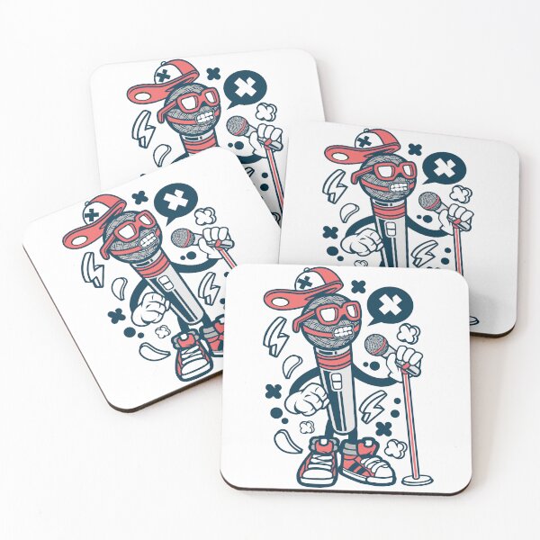 Item preview, Cool Microphone Rapping designed and sold by Artistic Prints.