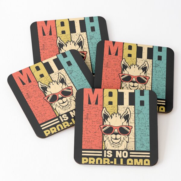 Item preview, Math is no prob-llama: A math teacher gift idea for mom, dad, son, daugther designed and sold by Best-Designers.