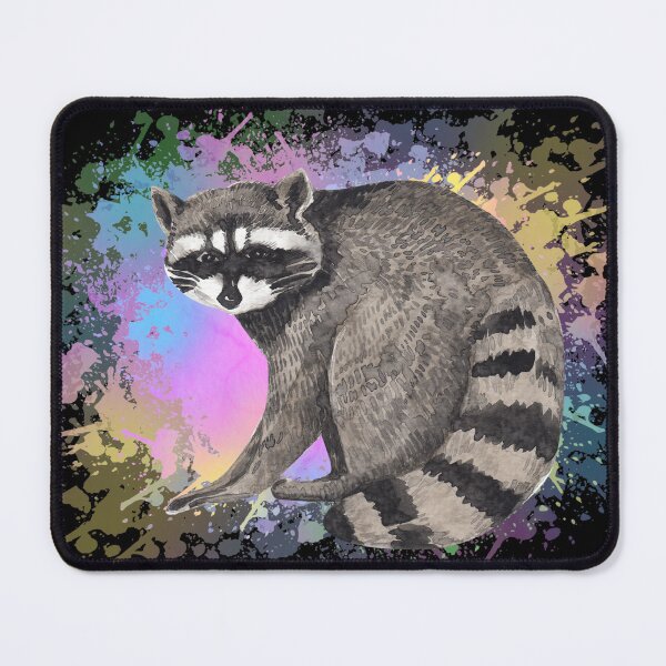 Item preview, racoon watercolor background  designed and sold by ramazis.