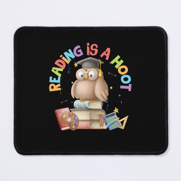 Item preview, Reading is A Hoot Book Lovers Back To School Reading designed and sold by uskorb00.