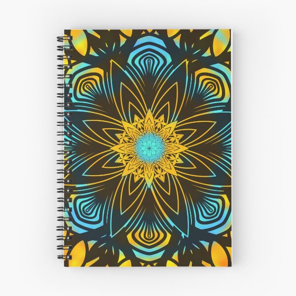 Item preview, Multi-Coloured Star Mandala designed and sold by AF Stewart Art Designs.