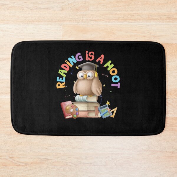 Item preview, Reading is A Hoot Book Lovers Back To School Reading  designed and sold by uskorb00.