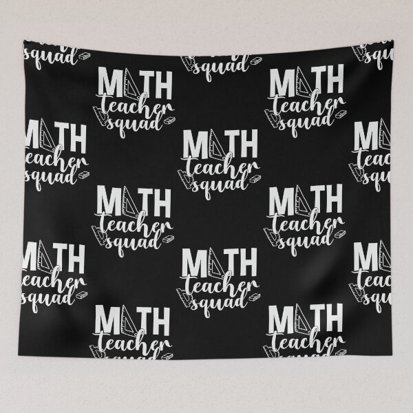 Item preview, Math teacher squad: A math teacher gift idea for mom, dad, son, daugther designed and sold by Best-Designers.
