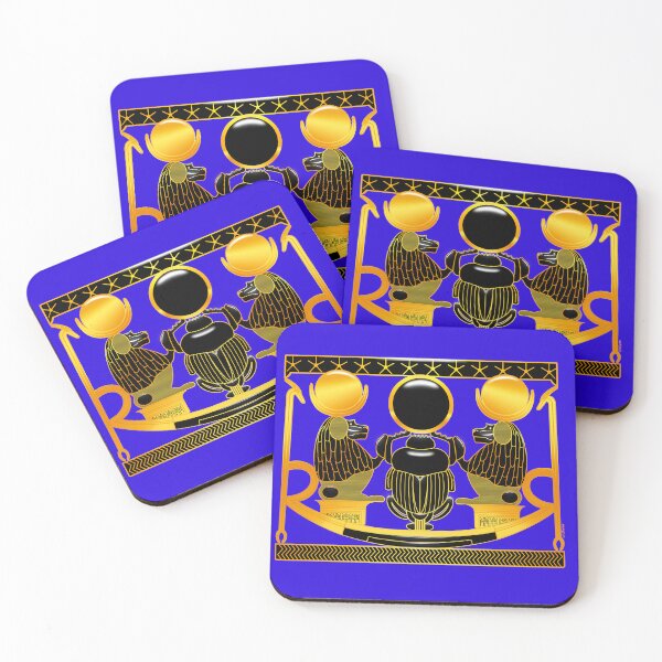Item preview, Thoth pectoral baboon Tutankhamun designed and sold by Hungold.