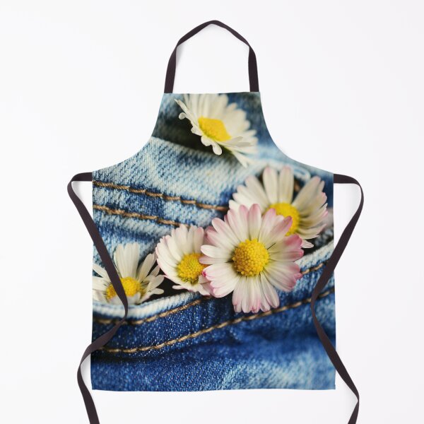 Item preview, Denim with flowers designed and sold by MerWishes.