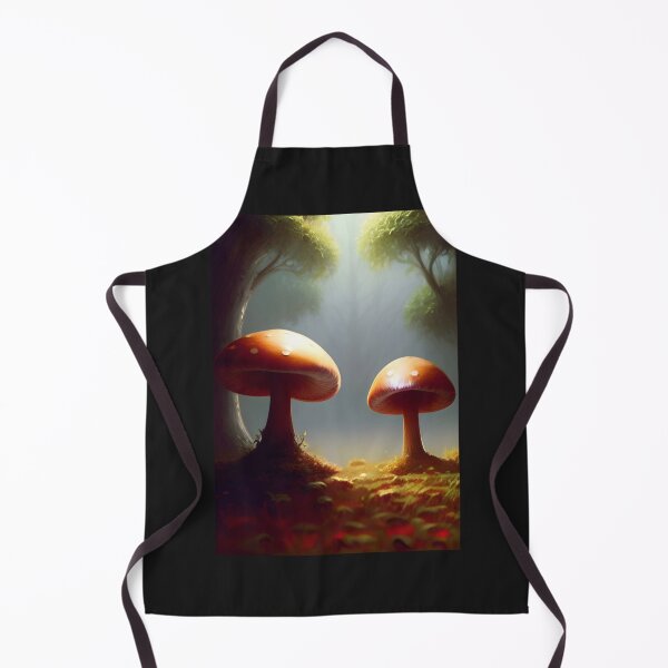 Aperçu de l'œuvre DREAMY MUSHROOMS IN SUNLIT FOREST GLADE créée et vendue par sailorsam1805.