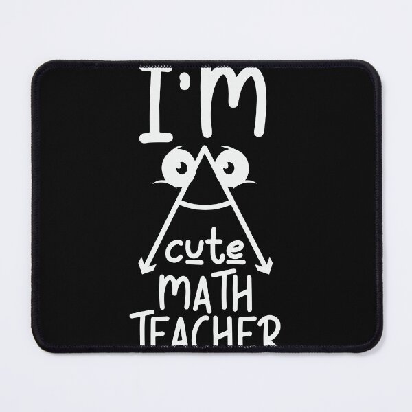 Item preview, I'm Cute math teacher: A math teacher gift idea for mom, dad, son, daugther designed and sold by Best-Designers.