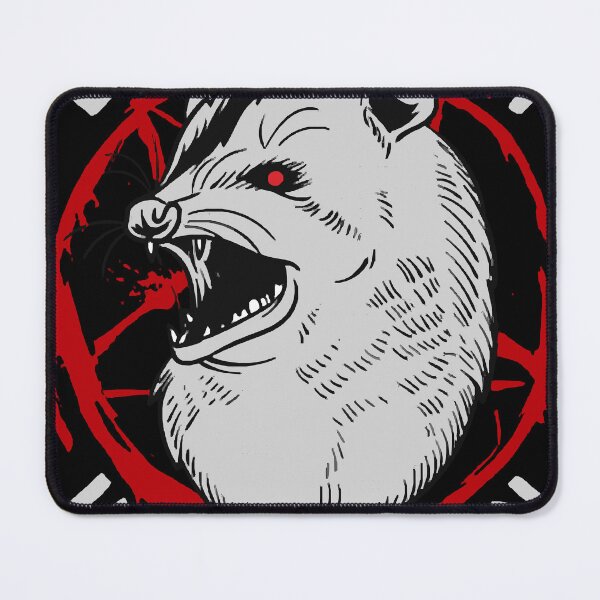 Item preview, Eat Trash Hail Satan Occult Pentagram Possum design designed and sold by BlondellGafanha.