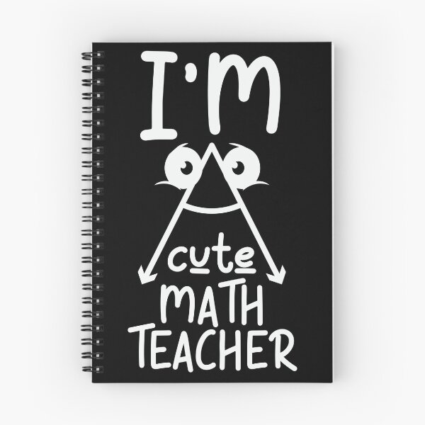 Item preview, I'm Cute math teacher: A math teacher gift idea for mom, dad, son, daugther designed and sold by Best-Designers.