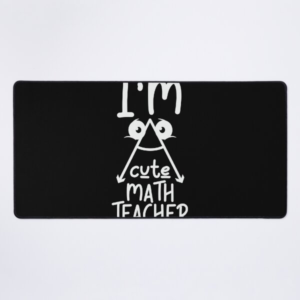 Item preview, I'm Cute math teacher: A math teacher gift idea for mom, dad, son, daugther designed and sold by Best-Designers.