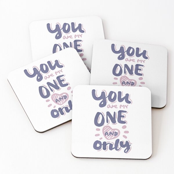 Item preview, You're my One and Only, Valentine Gift for Wife or Husband designed and sold by Sunnyhova.