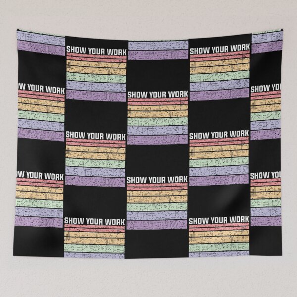 Item preview, Show your work: A math teacher gift idea for mom, dad, son, daugther designed and sold by Best-Designers.