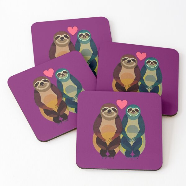 Item preview, Sloths in Love designed and sold by wonderlandshops.