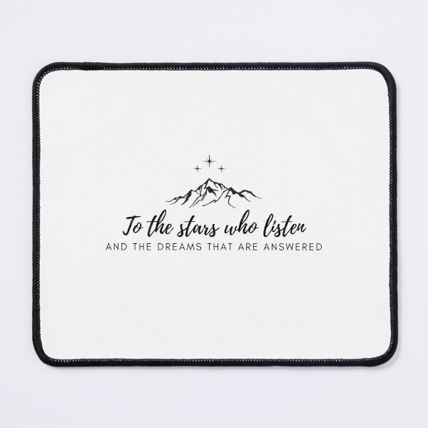 Item preview, To the Stars Who Listen Minimalist Print designed and sold by Bookdragon77.