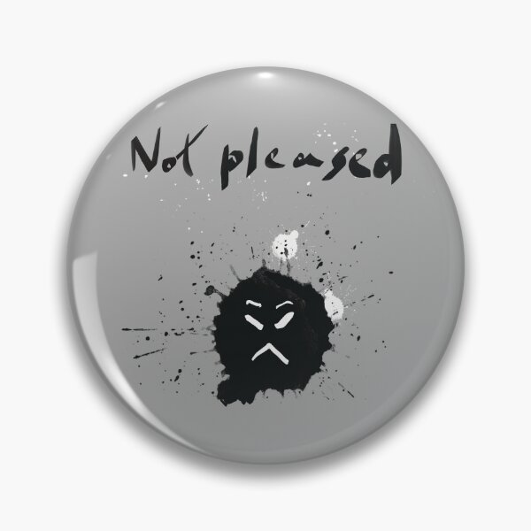 Item preview, Not Pleased designed and sold by designs-by-ann.