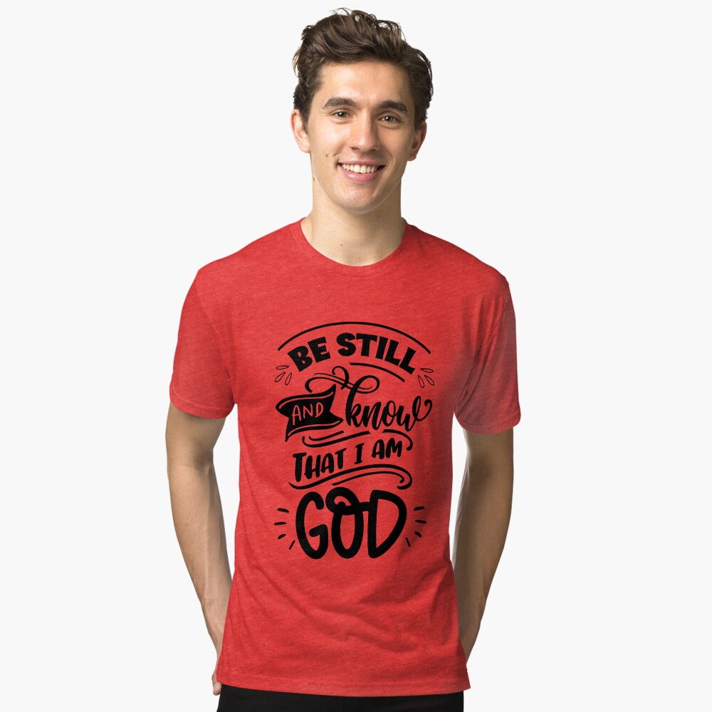 Item preview, Tri-blend T-Shirt designed and sold by stillnessgifts.
