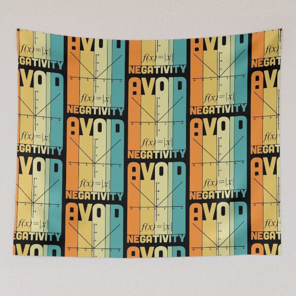 Item preview, Avoid negativity: A math teacher gift idea for mom, dad, son, daugther designed and sold by Best-Designers.