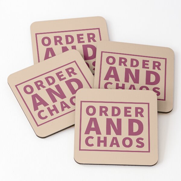 Item preview, Order And Chaos Quotes designed and sold by ArtBySymone.