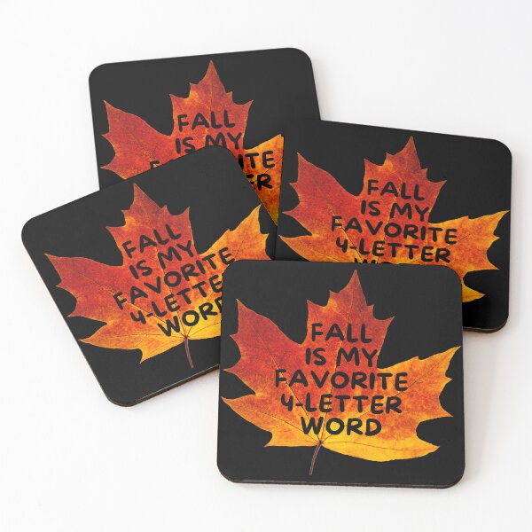 Item preview, Fall is My Favorite 4 Letter Word designed and sold by BluePlanetMerch.