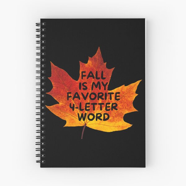 Item preview, Fall is My Favorite 4 Letter Word designed and sold by BluePlanetMerch.