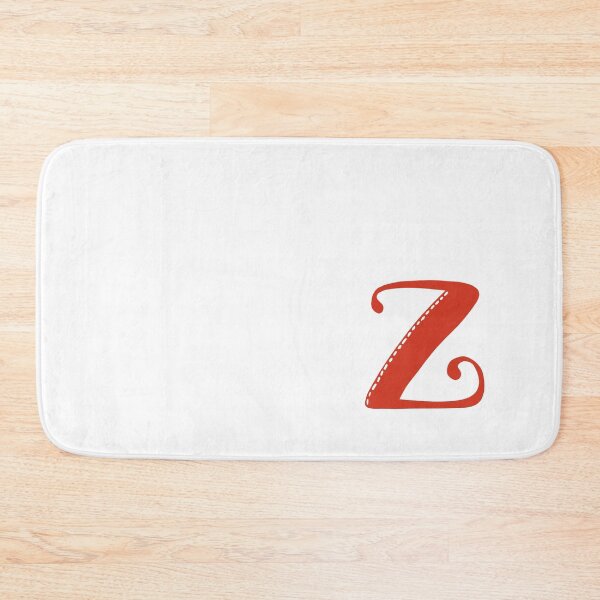 Item preview, Letter Z Red initial monogram z alphabet Z designed and sold by Antique-Gifts.