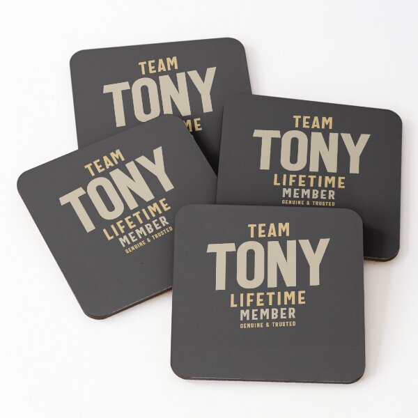 Item preview, Team Tony Lifetime Member Personalized Name designed and sold by cidolopez.