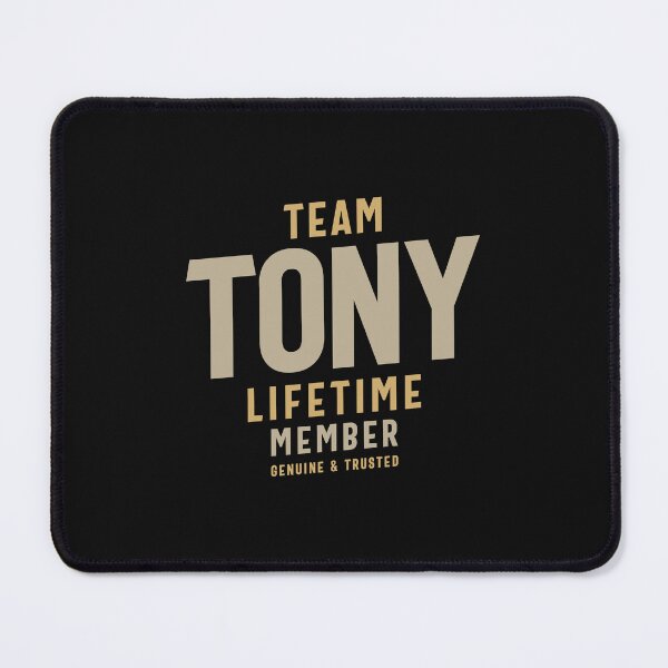 Item preview, Team Tony Lifetime Member Personalized Name designed and sold by cidolopez.