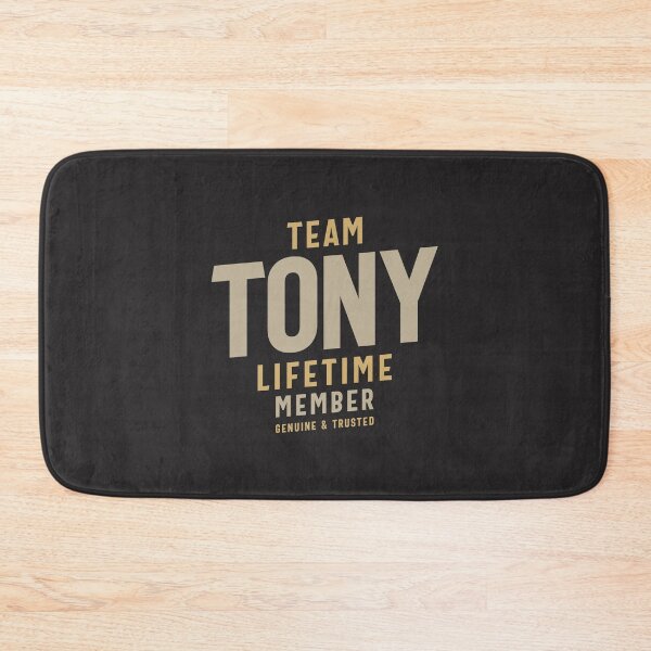 Item preview, Team Tony Lifetime Member Personalized Name designed and sold by cidolopez.
