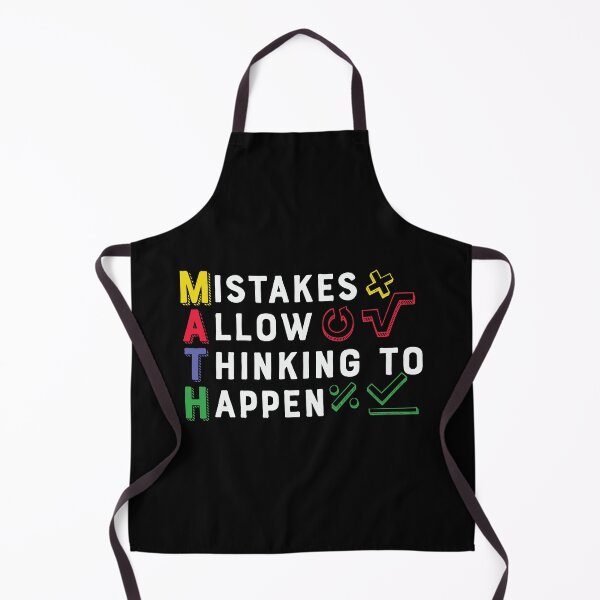 Item preview, Mistakes Allow Thinking to Happen(MATH): A math teacher gift idea for mom, dad, son, daugther designed and sold by Best-Designers.