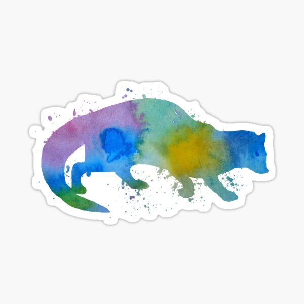 Sticker Bunte Katzenbilder Redbubble