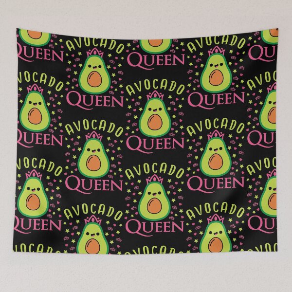 Item preview, Avocado queen : An avocado valentines gift idea for mom, dad, son, daugther designed and sold by Best-Designers.