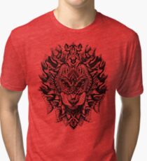 Ornate Lion Tri-blend T-Shirt