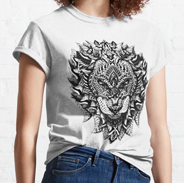 Ornate Lion Classic T-Shirt