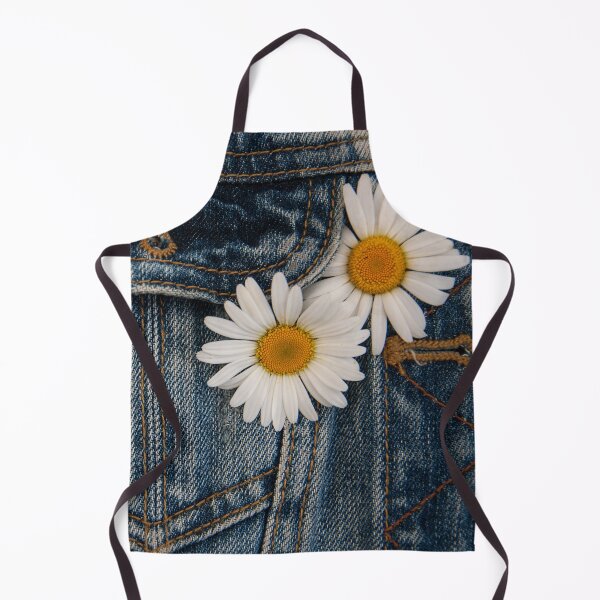 Item preview, Denim with flowers designed and sold by MerWishes.