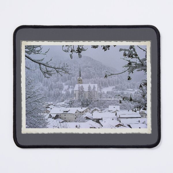 Item preview, Winter Scene in Switzerland designed and sold by nbrandsberg.