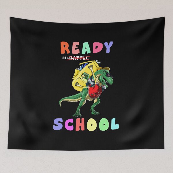 Item preview, Ready For School Battle Back To School Dinosaur Kindergarten designed and sold by uskorb00.