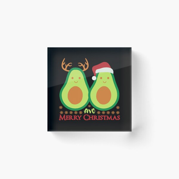 Item preview, Avo Merry Christmas : An avocado valentines gift idea for mom, dad, son, daugther designed and sold by Best-Designers.