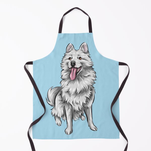 Item preview, White Pomsky | Cute Dog Art designed and sold by shirinsart.
