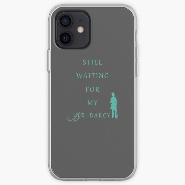 Waiting for My Darcy - Green iPhone Soft Case