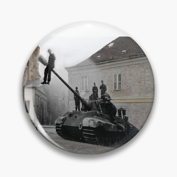 Item preview, Budapest - Castle Hill - German Tank in Kapisztrán square 1944 - 2019 designed and sold by Marc Redmond.