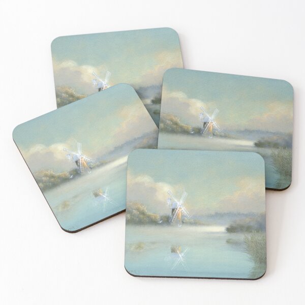 Item preview, Autumn Morning at Turf Fen designed and sold by Norfolk Broads Art.