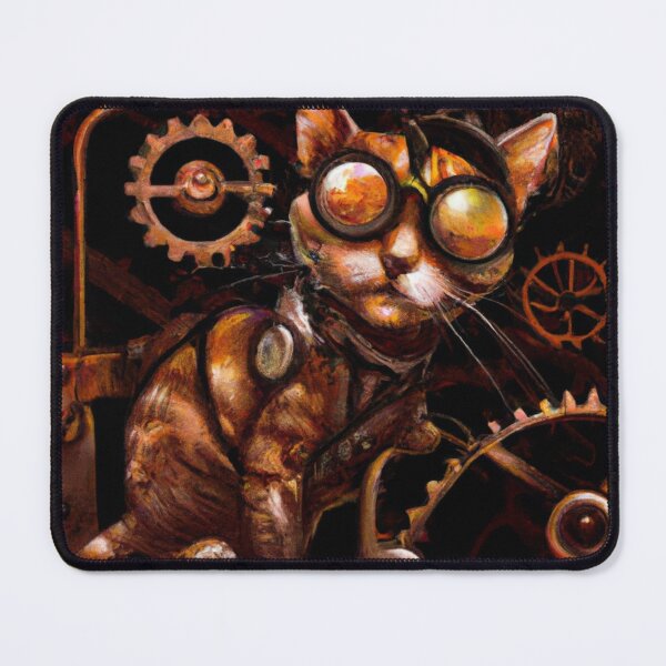 Item preview, Martin the Cat, calibrating the machine (Baroque) designed and sold by thecatandkettle.