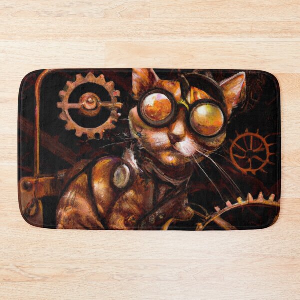 Item preview, Martin the Cat, calibrating the machine (Baroque) designed and sold by thecatandkettle.