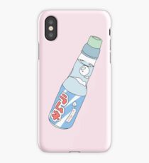 Kawaii Soda Drink (*background color customizable) iPhone Case