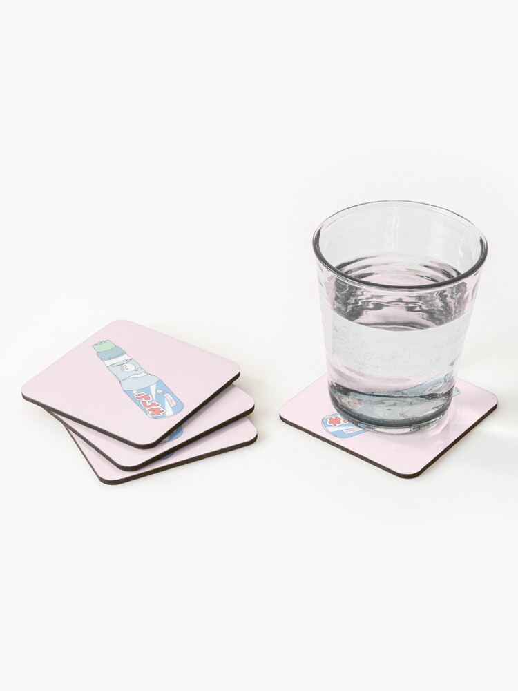 Alternate view of Kawaii Soda Drink Coasters (Set of 4)