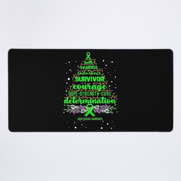 Item preview, Liver Disease Awareness - christmas tree hope cure designed and sold by JamesGilmore40.