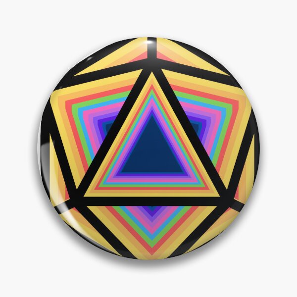 Item preview, Rainbow D20 Dice  designed and sold by GrippersForGod.