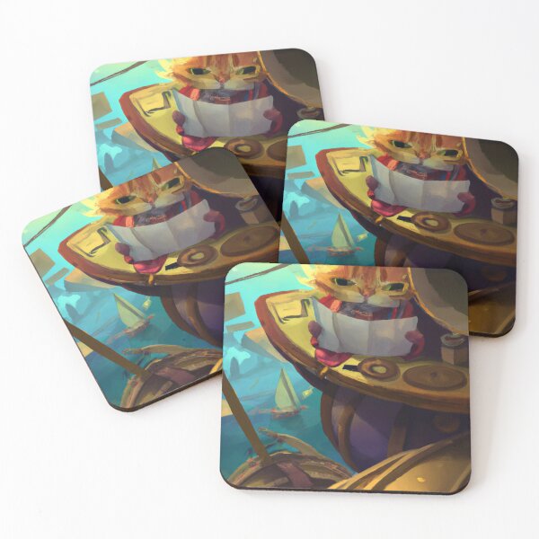 Item preview, Tim the Cat, guiding the fleet (Fantasy) designed and sold by thecatandkettle.