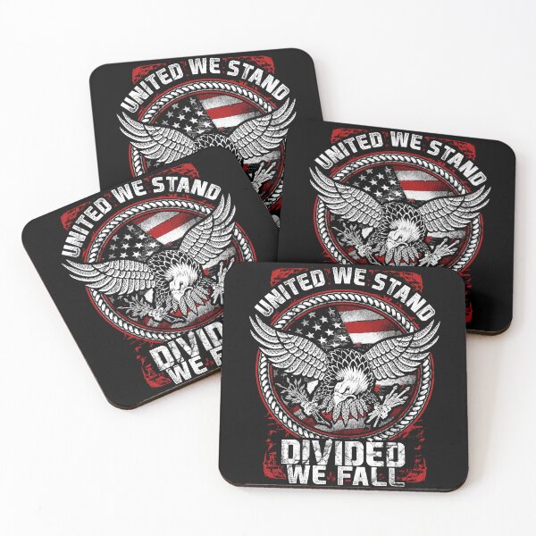 Item preview, United we stand divided we fall veterans day patriotic flag designed and sold by Mansn.